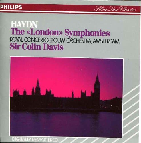 Album cover art for Haydn: The London Symphonies