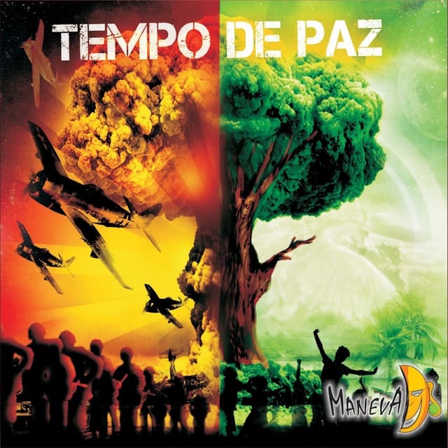 Album cover art for Tempo de Paz