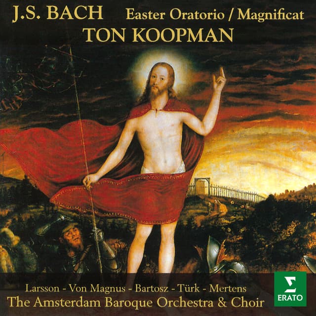 Album cover art for Bach: Easter Oratorio, BWV 249 & Magnificat, BWV 243