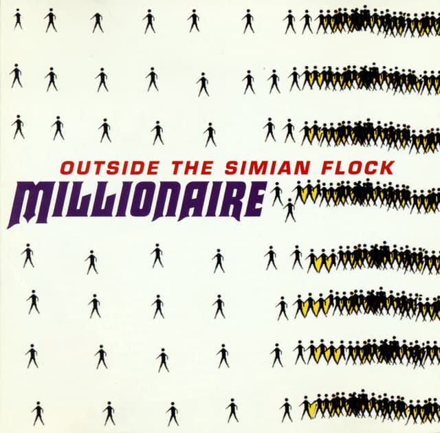 Album cover art for Outside The Simian Flock