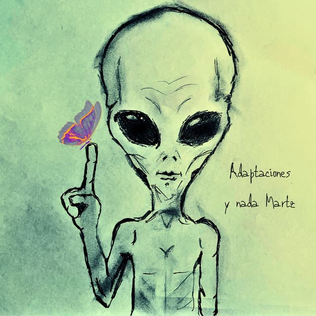 Album cover art for Adaptaciones y nada Martz