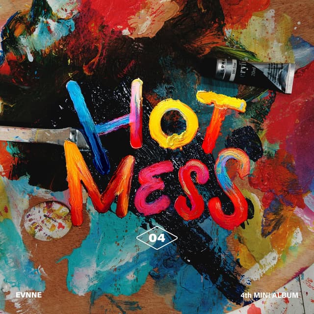 Album cover art for HOT MESS