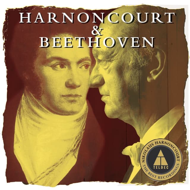 Album cover art for Harnoncourt Conducts Beethoven