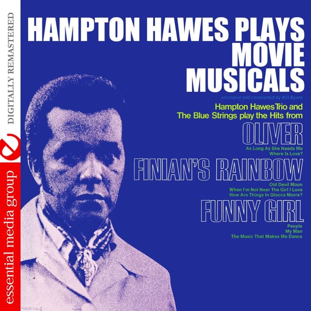 Album cover art for Hampton Hawes Plays Movie Musicals