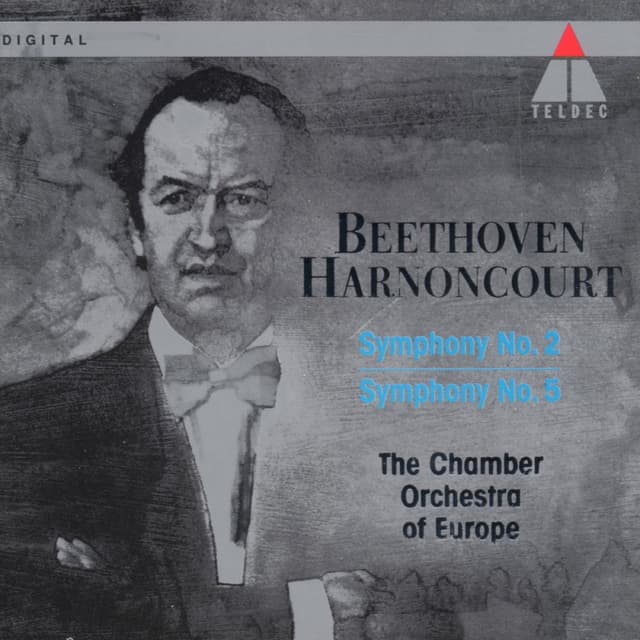 Album cover art for Beethoven : Symphonies Nos 2 & 5