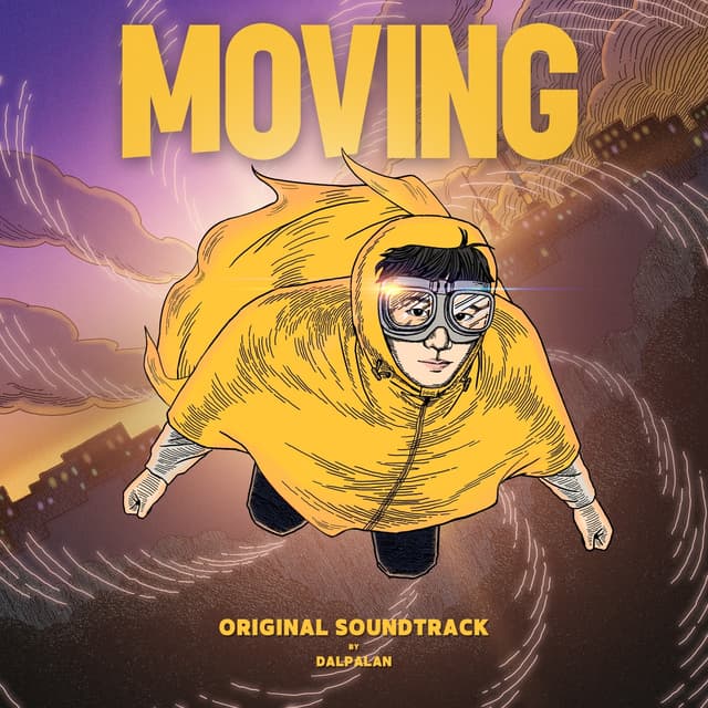 Album cover art for Moving
