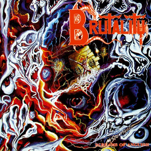 Album cover art for Screams Of Anguish