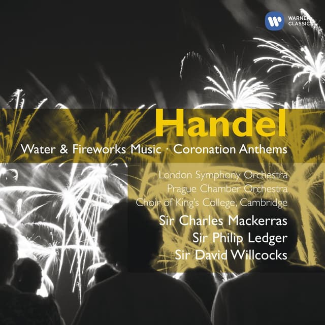 Album cover art for Handel: Water & Fireworks Music