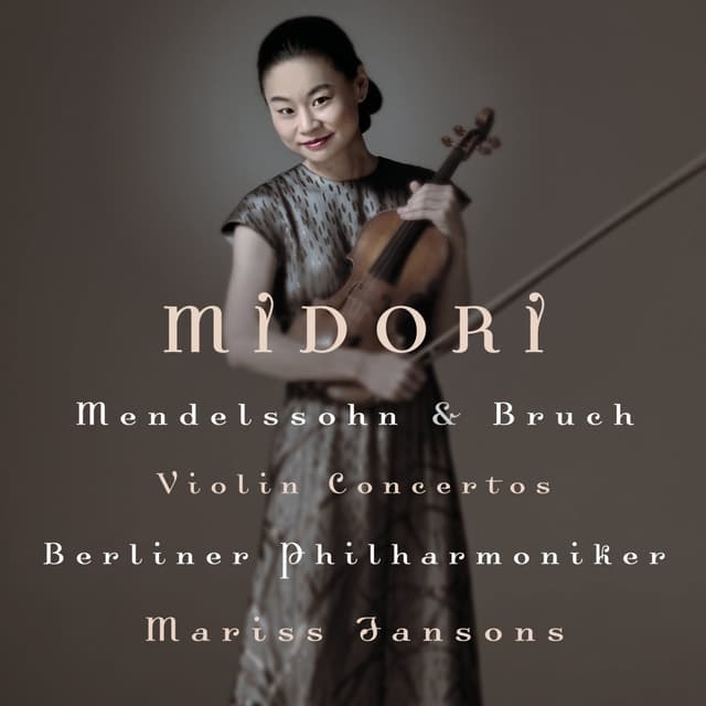Album cover art for Bruch & Mendelssohn Violin Concertos