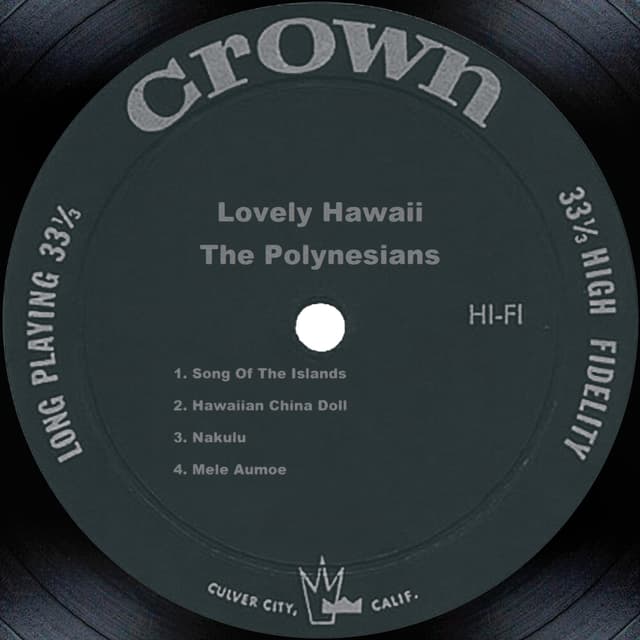 Album cover art for Lovely Hawaii