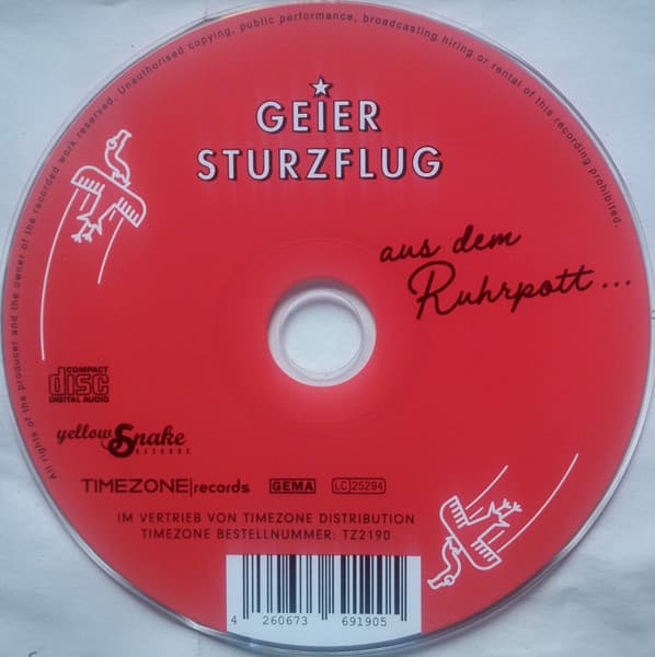 Album cover art for Aus Dem Ruhrpott...