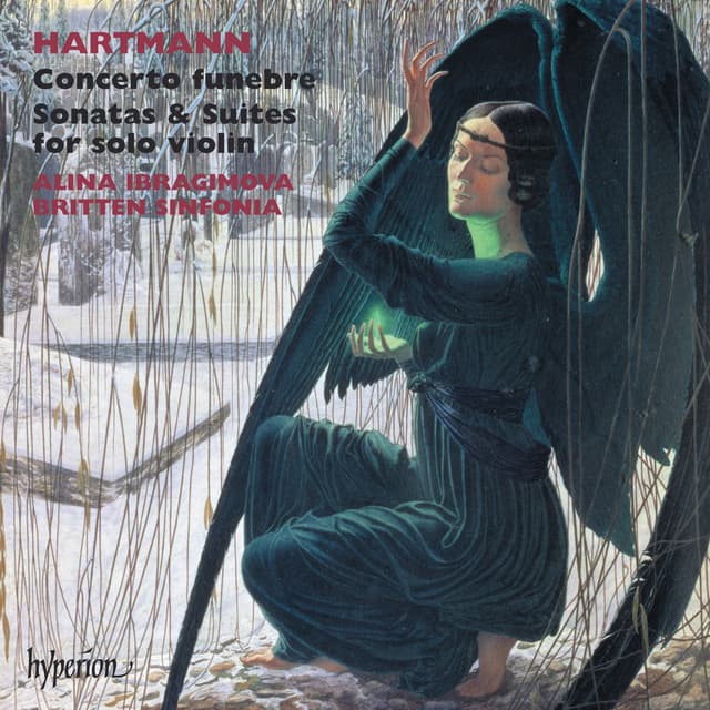 Album cover art for Hartmann: Concerto funebre - Sonatas & Suites for Solo Violin