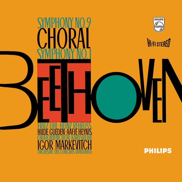 Album cover art for Beethoven: Symphony No. 9 'Choral'