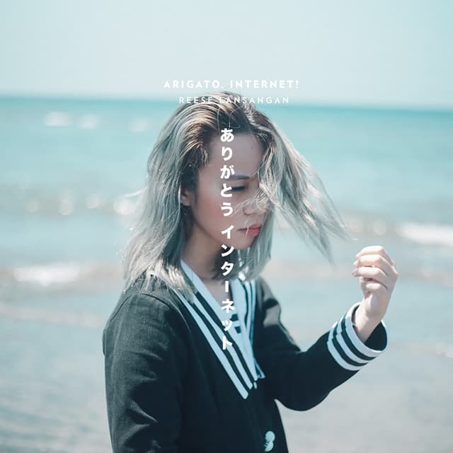 Album cover art for Arigato, Internet!