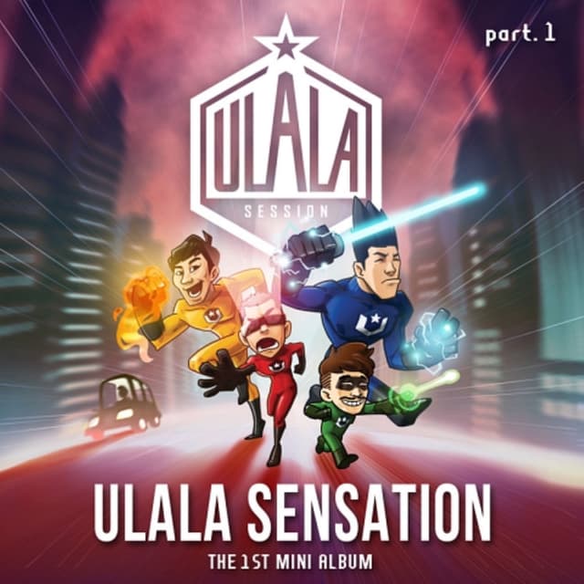 Album cover art for ULALA SENSATION Part 1