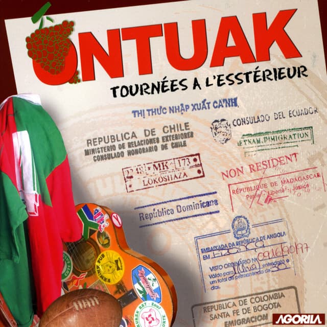 Album cover art for Tournées à l'esstérieur