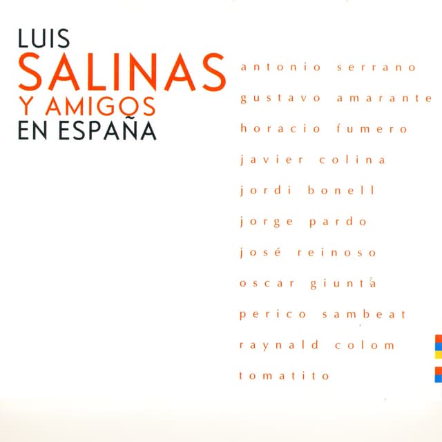 Album cover art for Luis Salinas Y Amigos En España