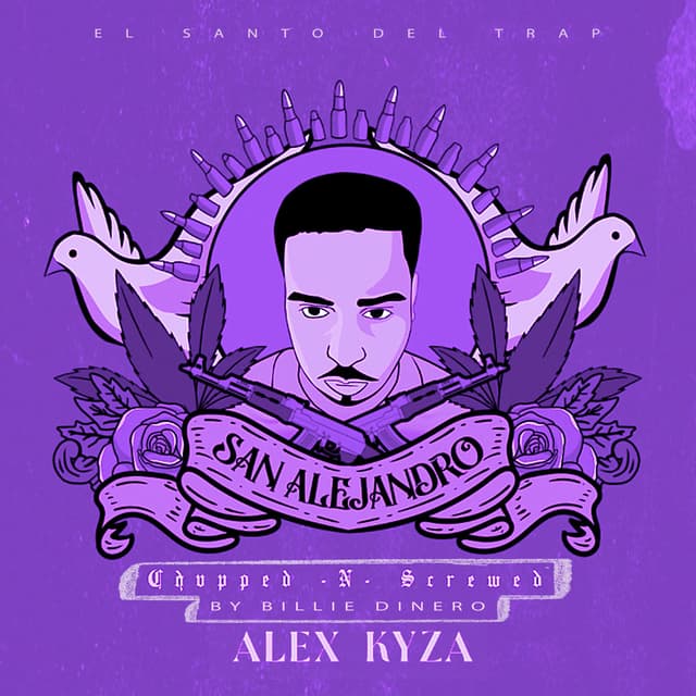 Album cover art for San Alejandro: El Santo Del Trap