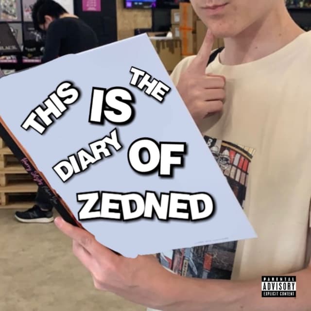 Album cover art for This is the Diary of ZEDNED