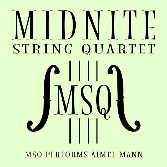 Album cover art for MSQ Performs Aimee Mann