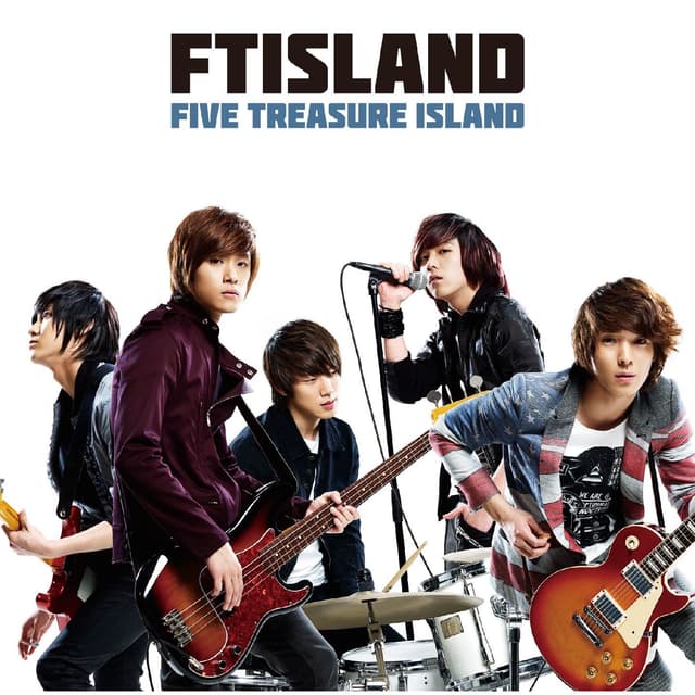 Album cover art for FIVE TREASURE ISLAND