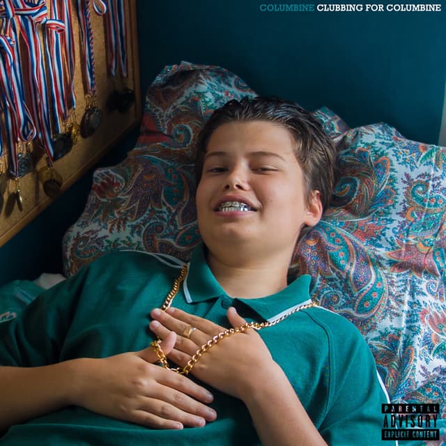 Album cover art for Clubbing for Columbine