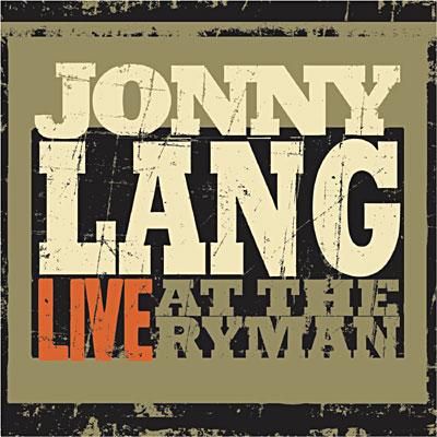 Album cover art for Live at the Ryman