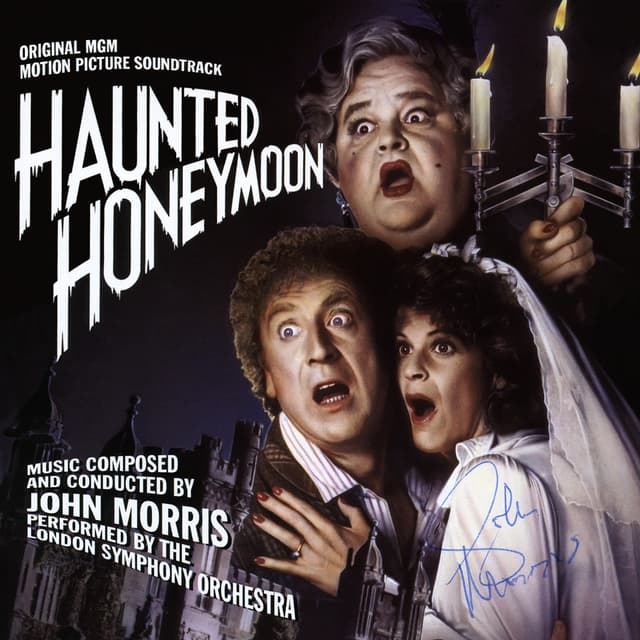 Album cover art for Haunted Honeymoon (Original MGM Motion Picture Soundtrack)