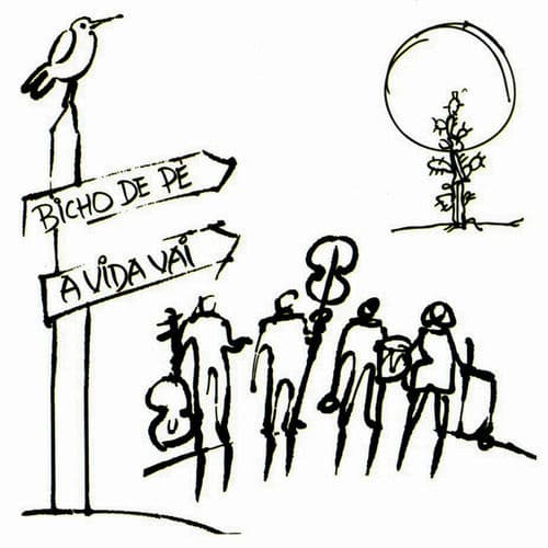 Album cover art for A Vida Vai