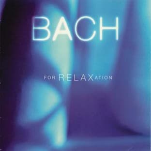 Album cover art for Bach For Relaxation