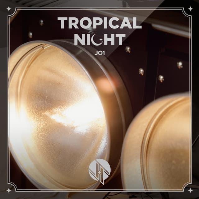 Album cover art for TROPICAL NIGHT