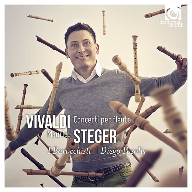 Album cover art for Vivaldi : Concerti Per Flauto