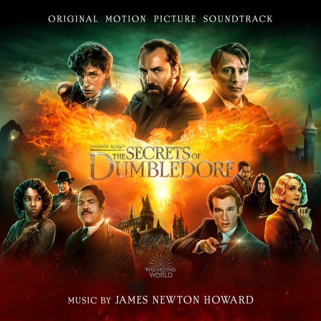 Album cover art for Fantastic Beasts: The Secrets of Dumbledore (Original Motion Picture Soundtrack)