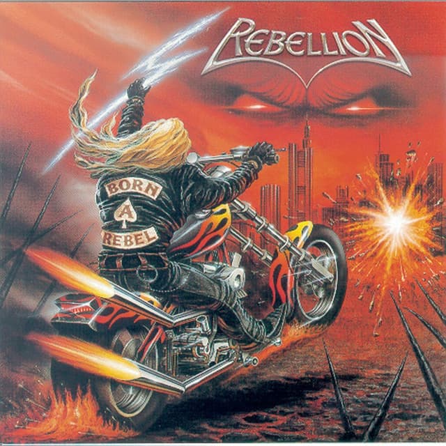 Album cover art for Born a Rebel