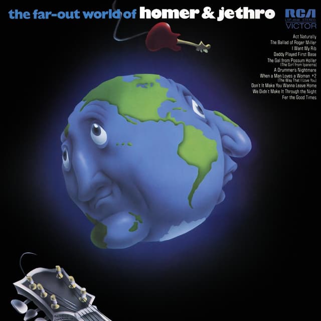 Album cover art for The Far-Out World Of Homer & Jethro