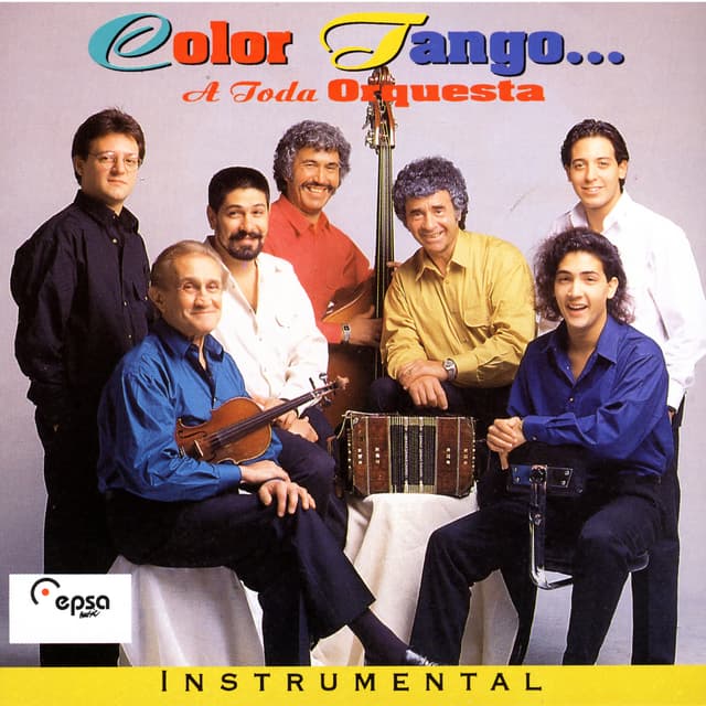 Album cover art for A toda orquesta