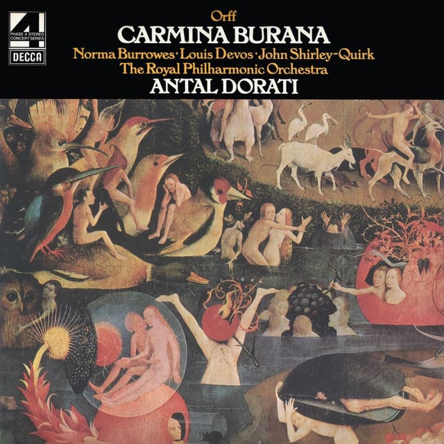 Album cover art for Orff: Carmina Burana