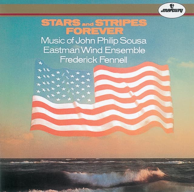 Album cover art for Sousa: Stars and Stripes Forever