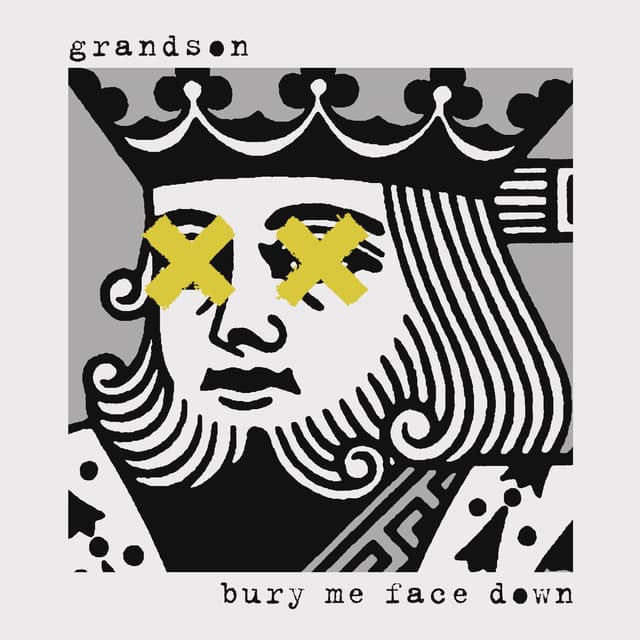 Album cover art for Bury Me Face Down