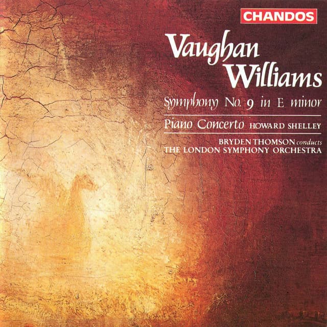Album cover art for Vaughan Williams: Symphony No. 9 & Piano Concerto