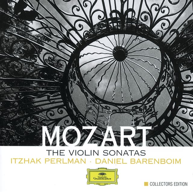 Album cover art for Mozart : The Violin Sonatas