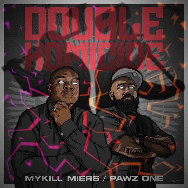 Album cover art for Double Homicide
