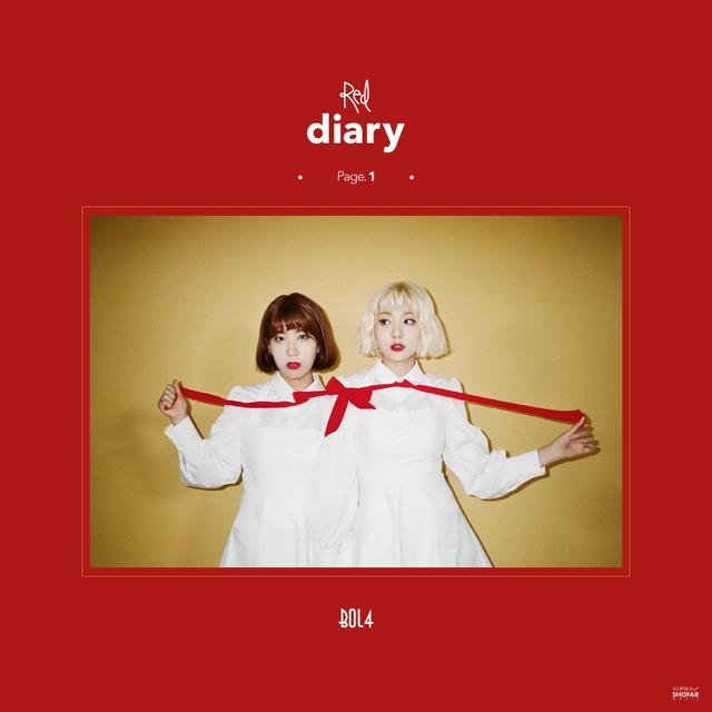 Album cover art for Red Diary Page. 1