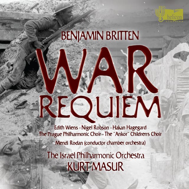 Album cover art for Britten: War Requiem Op. 66