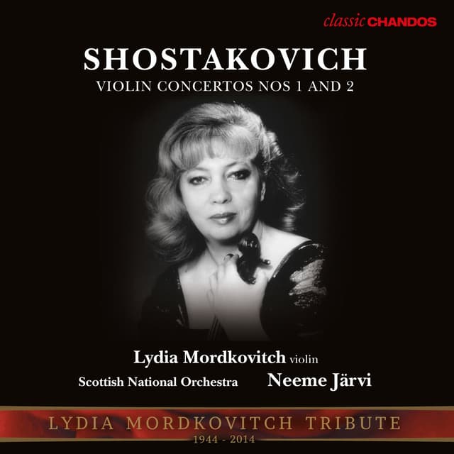 Album cover art for Shostakovich : Violin Concertos
