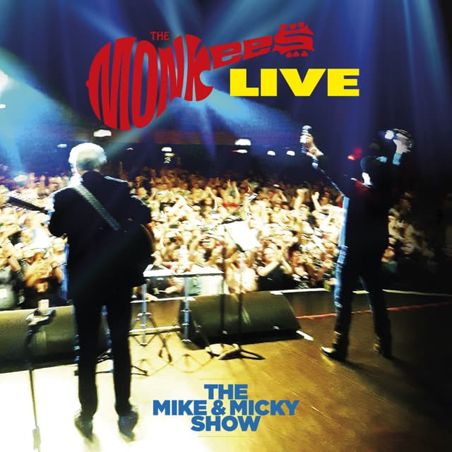 Album cover art for The Monkees Live - The Mike & Micky Show