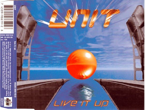 Album cover art for Live It Up