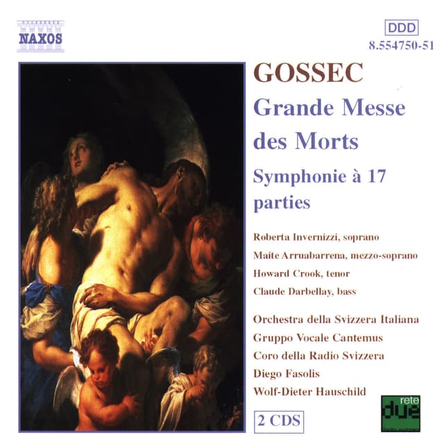 Album cover art for Gossec : Grande Messe Des Morts