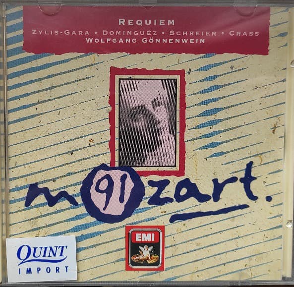 Album cover art for Mozart: Requiem KV 626