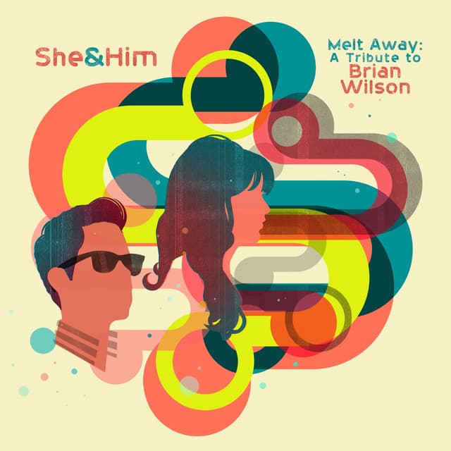 Album cover art for Melt Away: A Tribute to Brian Wilson